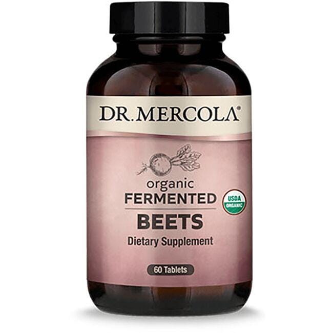 Dr. Mercola Pablas de remolachas fermentadas orgánicas 60ct