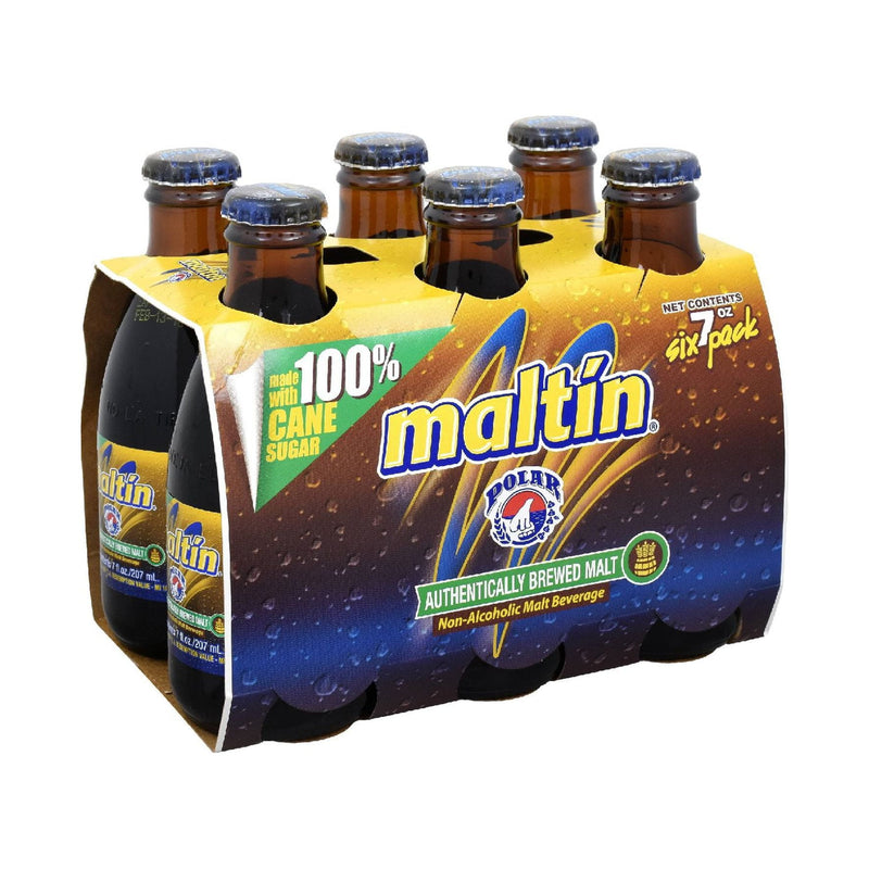 Malta Maltin Polar Bottle 7 oz 6 paquete