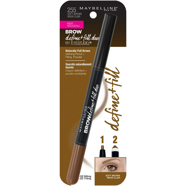 Maybelline New York Eyestudio Brow Define and Fill Duo 0.2oz