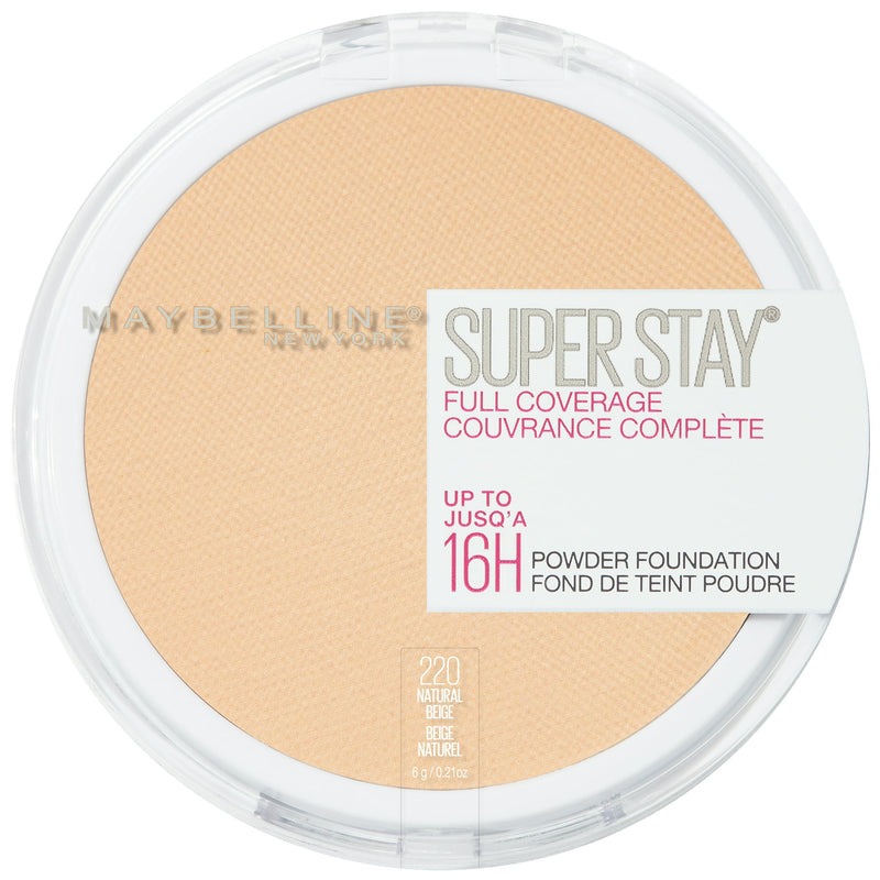 Maybelline SuperStay Full Coverage Powder Foundation Matte Finish 0.21oz