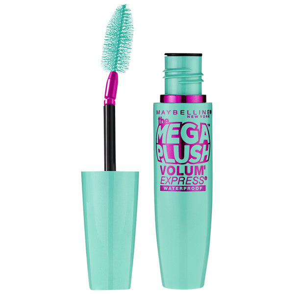 Maybelline Volum' Express The Mega Plush Waterproof Mascara Very Black 0.3oz