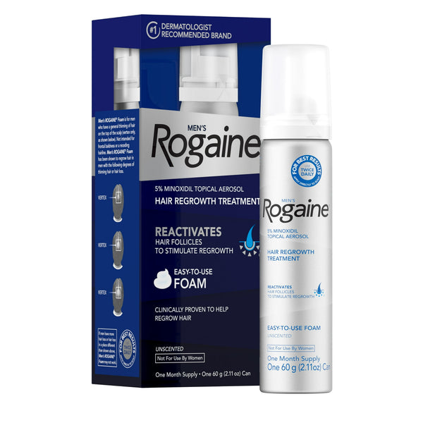 Rogaine Men's 5% Minoxidil Foam 2.11oz