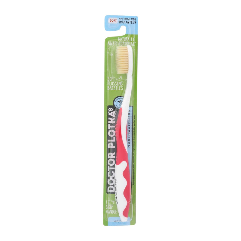 Doctor Plotkas Toothbrush Adult Soft Red