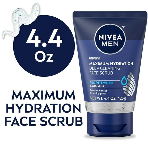 Nivea For Men Energizing Face Scrub 4.4Oz