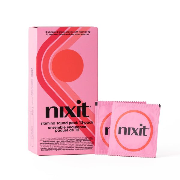 Nixit Stamina Condoms Squad 12ct