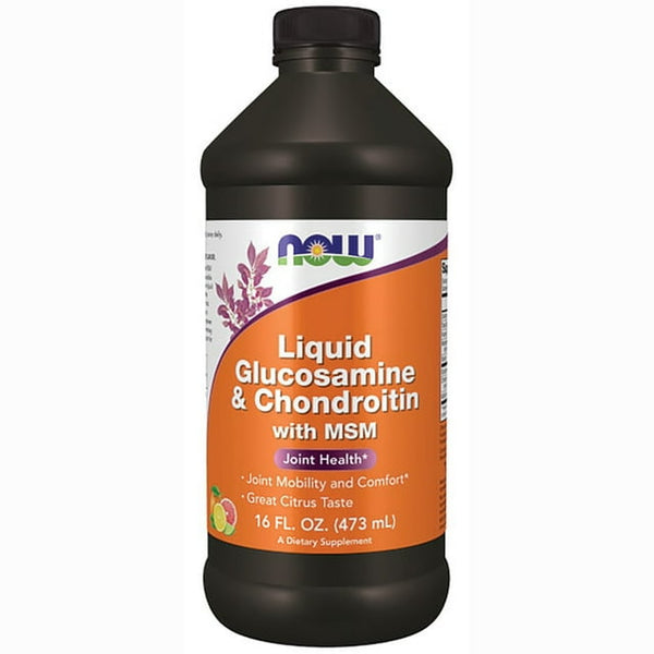 Now Liquid Glucosamine Chondroitin MSM 16Oz