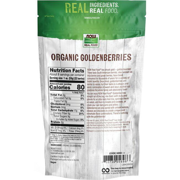 Now Real Food Organic Golden Berries 8oz