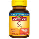 Nature Made C 500mg Tablets 100ct