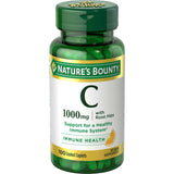 Nature's Bounty Vitamina con caderas de rosas 1000mg Caplets 100ct