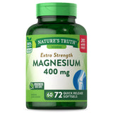 Nature's Truth Magnesium 400mg Softgels 72CT