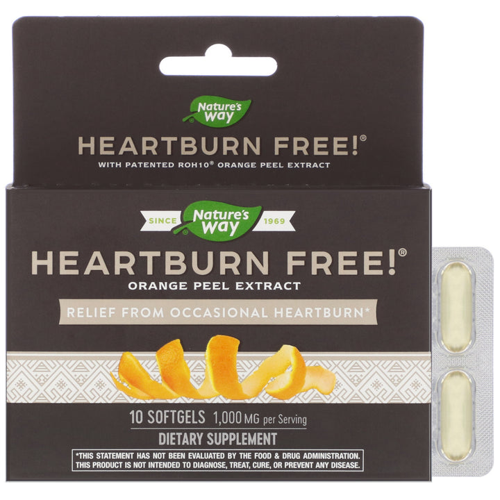 Nature's Way Heartburn Free Softgels 10ct