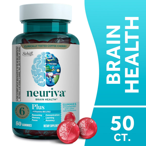 Schiff Neuriva Brain Health Plus Gummies 50ct