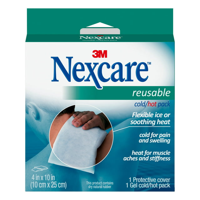 NEXCARE Cold & Hot Pack reutilizable 4 "x 10"