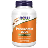 Now Pancreatine 4X 500mg 250 Capsules