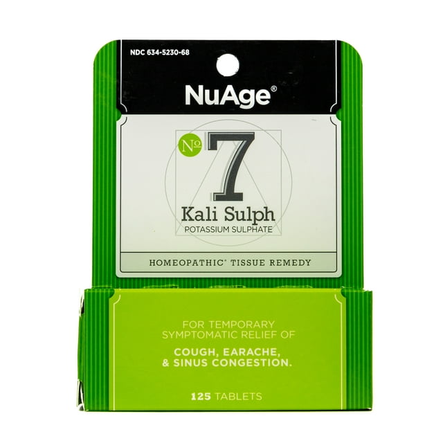 Hyland's Nuage #7 Kali Sulph 6X 125 Tablets