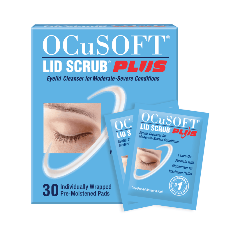 OcuSoft Lid Scrub Plus, Pre-moistened Pads