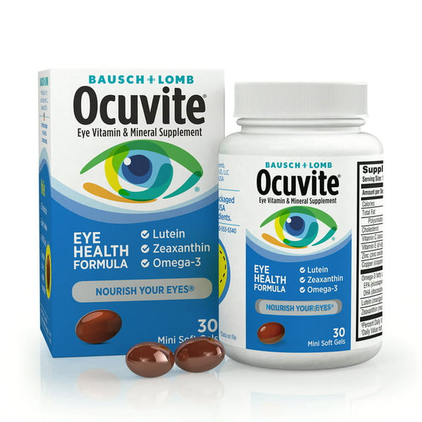 Bausch & Lomb Ocuvite Eye Health Vitamin D 30ct