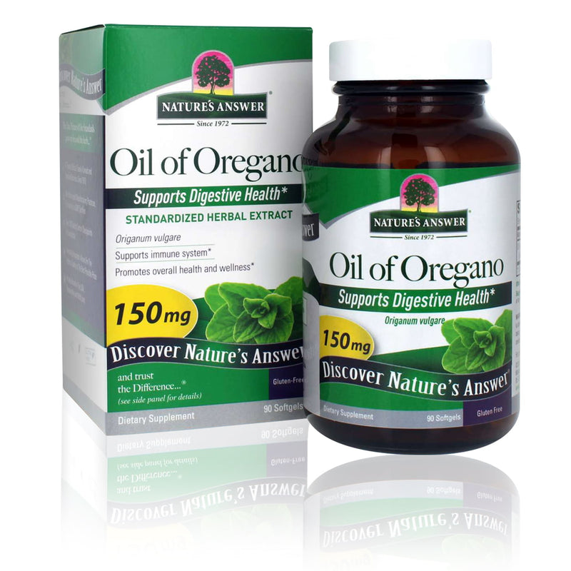 Respuesta de la naturaleza Aceite de Orégano Softgels 90CT