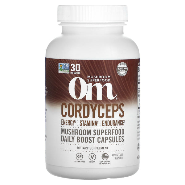 Om cordyceps cápsulas 90ct