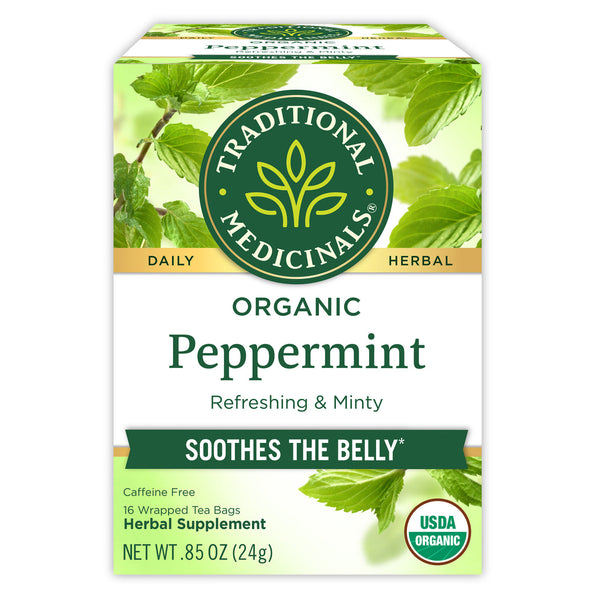 Traditional Medicinals Peppermint Tea 16 Bags