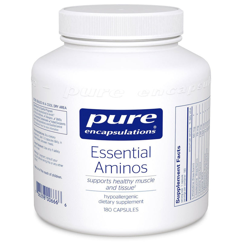 Pure Encapsulations Essential Aminos Capsules 180ct