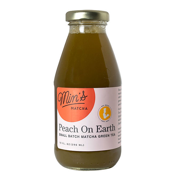 Mins Matcha Peach On Earth Green Tea 10Oz