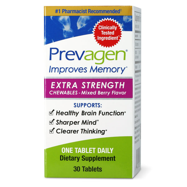Prevagen Extra Strength Mixed Berry Chewables 30ct