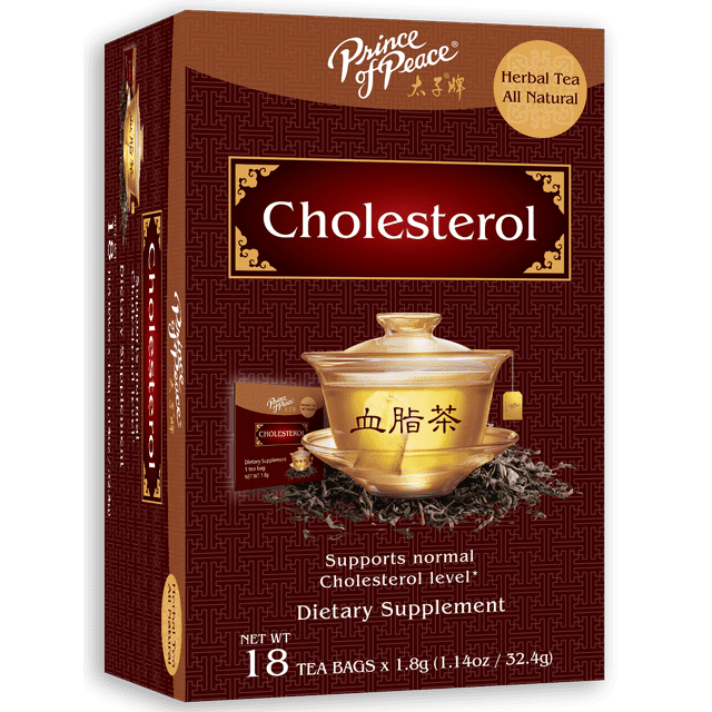 Príncipe de la paz Bolsas de té de colesterol 18ct