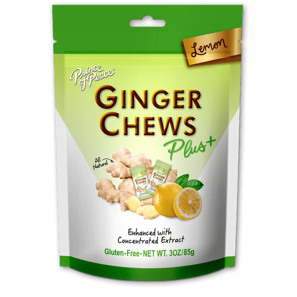 Prince Of Peace Ginger Chews Plus Lemon 4Oz