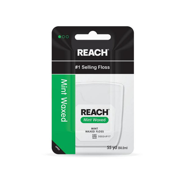 Reach Dental Floss Mint Waxed 55yd