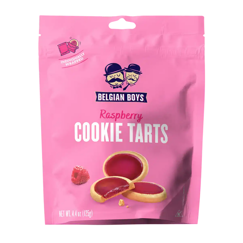 Belgian Boys Cookie Tarts Raspberry