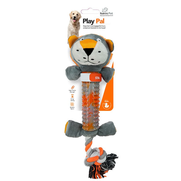 Rethink Pet Play Pal Lion Star Pet Toy