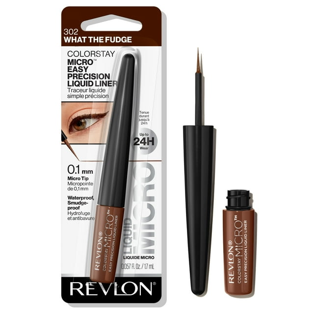 Revlon ColorStay Micro Precision Liquid Eyeliner 302 Lo que el Fudge