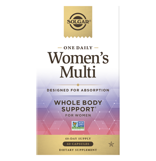 Solgar One Daily Women's Multi Whole Body Support 60 Capsules