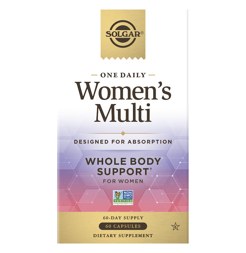 Solgar One Daily Women's Multi Whole Body Support 60 Capsules