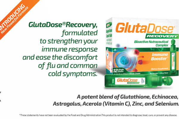 Glutadose Recovery Immune Booster 12ct