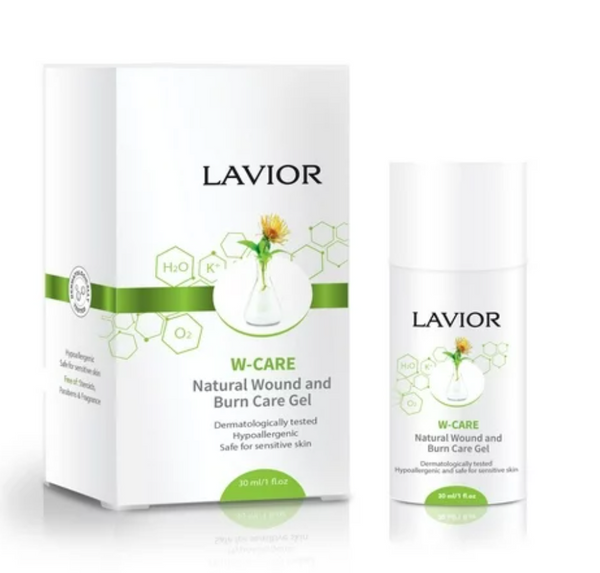 Lavior W Care Natural Wound Care and Burn Care Gel 1.5Oz