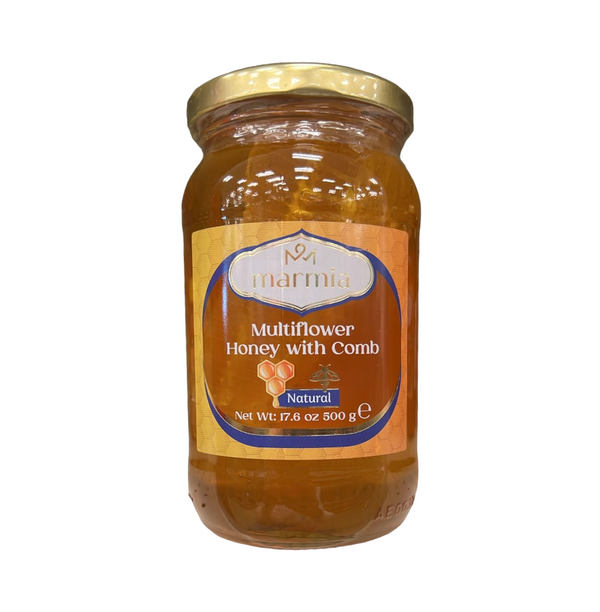 Marmia Multiflower Honey con peine 17.6 oz