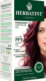 Herbatint Color de cabello permanente Henna rojo FF1 4.5oz