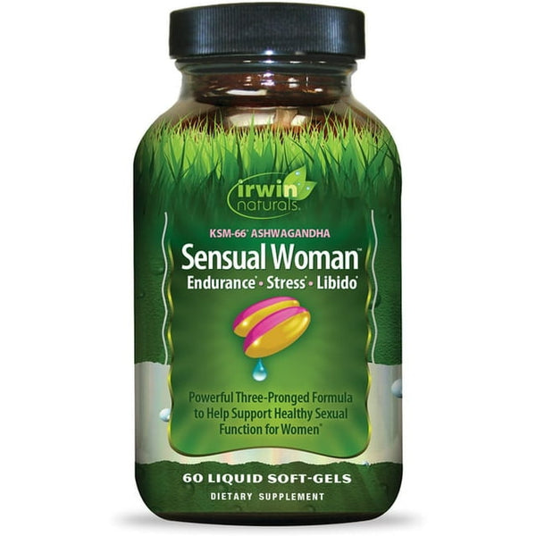 Irwin Sensual Woman Endurance Stress Libido 60 Softgels