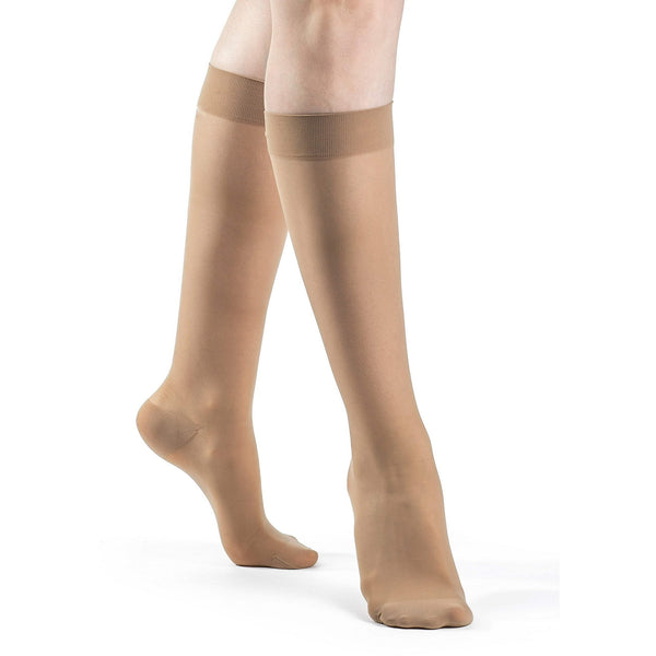 Sigvaris Eversheer 781 Knee High 20-30mmHg Closed Toe Golden