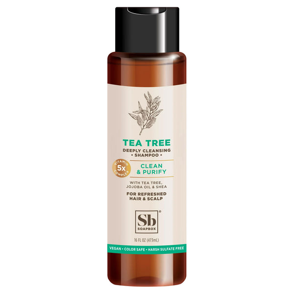 Soapbox Tree Tree limpia y purifica Champú 16 oz