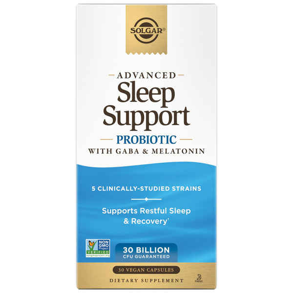 Solgar Advanced Sleep Support Probiotic Capsules 30ct
