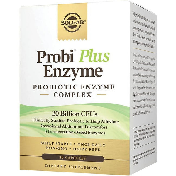 Solgar Probi Plus Enzyme 20 Billion Capsules 30ct