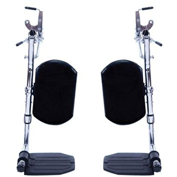 Invacare Hemi Elevating Legrest With Aluminum Foot Plates T94Hap