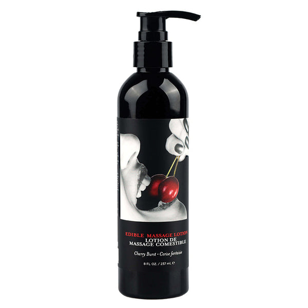 Edible Massage Lotion Cherry 8oz