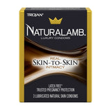 Trojano Naturalamb (3 condones de piel natural lubricados)