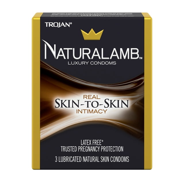 Trojano Naturalamb (3 condones de piel natural lubricados)