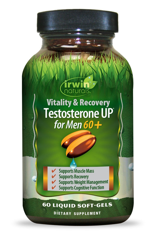 Irwin Testosterone Up Men 60+ Liquid Softgels 60ct