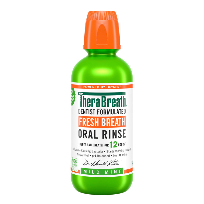 Therabreath Breath Breath Oral Enjugar Mint 16oz